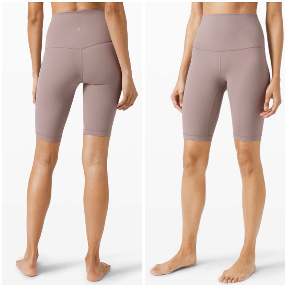 Lululemon Align Super High Rise Short *10” Size 2 In Violet Verbena
